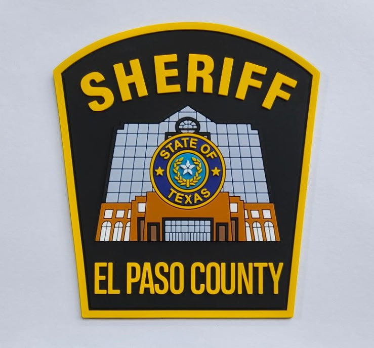 Velcro PVC Sheriff Patch