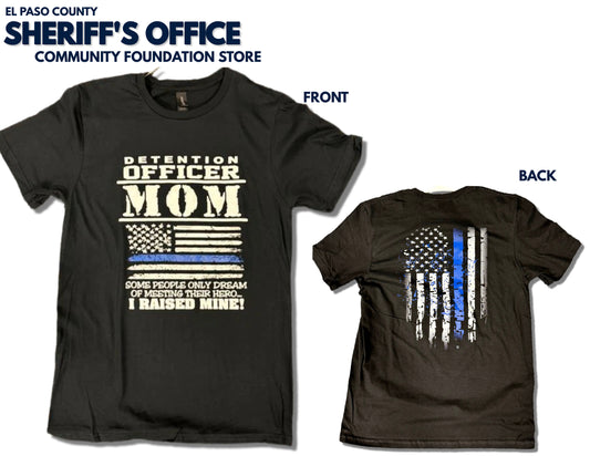 Short sleeve Detention Officer Family Shirt-Mom