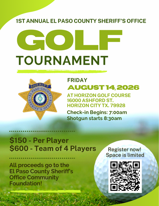 El Paso County Sheriff’s Office Golf Tournament (SOLO)